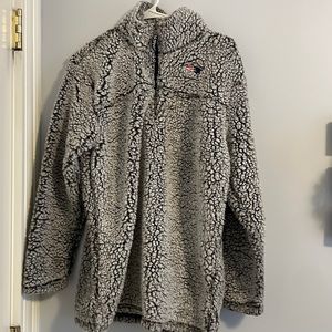 Gray patriots sherpa from NFL apparel size medium